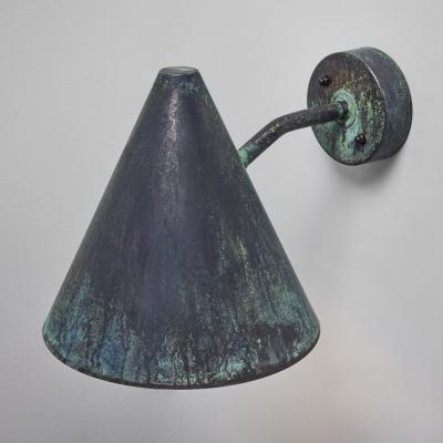 Hans Agne Jakobsson Hans Agne Jakobsson Tratten Darkly Patinated Outdoor Sconce