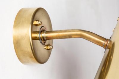 Hans Agne Jakobsson Hans Agne Jakobsson Tratten Polished Brass Outdoor Sconces