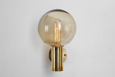 Hans Agne Jakobsson Hans Agne Jakobsson V 149 Pair of Wall Sconces for AB Markaryd Sweden 1960s