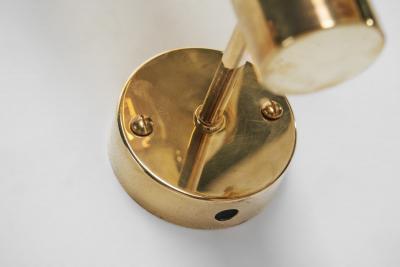 Hans Agne Jakobsson Hans Agne Jakobsson V 149 Set of 3 Wall Sconces for AB Markaryd Sweden 1960s