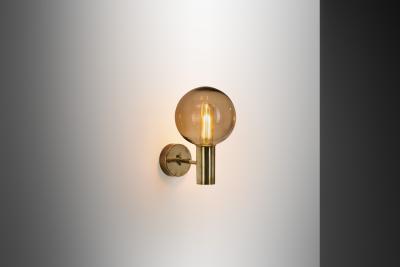 Hans Agne Jakobsson Hans Agne Jakobsson V 149 Wall Sconce for AB Markaryd Sweden 1960s