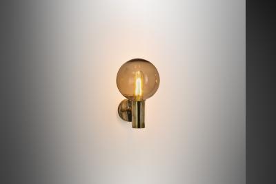 Hans Agne Jakobsson Hans Agne Jakobsson V 149 Wall Sconce for AB Markaryd Sweden 1960s