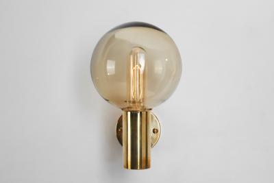 Hans Agne Jakobsson Hans Agne Jakobsson V 149 Wall Sconce for AB Markaryd Sweden 1960s