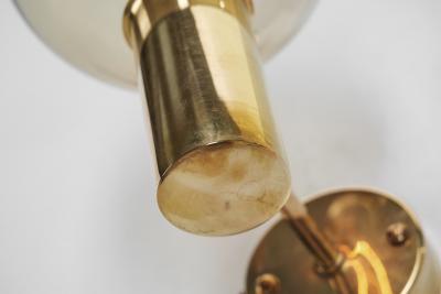 Hans Agne Jakobsson Hans Agne Jakobsson V 149 Wall Sconce for AB Markaryd Sweden 1960s