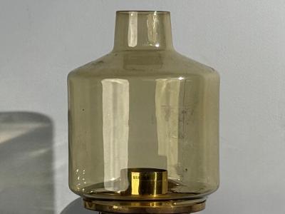 Hans Agne Jakobsson Hans Agne Jakobsson Wall Light Brass Glass Sweden 1960s