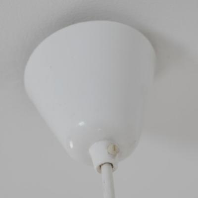 Hans Agne Jakobsson Hans Agne Jakobsson White Trumpet Pendant Model T 625 for Markaryd 1970s
