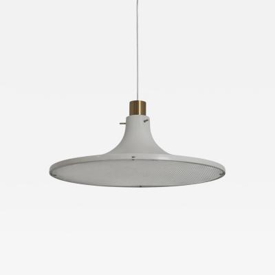 Hans Agne Jakobsson Hans Agne Jakobsson White Trumpet Pendant Model T 625 for Markaryd 1970s