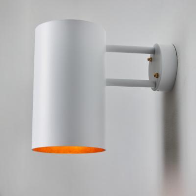 Hans Agne Jakobsson Large Hans Agne Jakobsson C 627 Rulle Outdoor Sconce in White