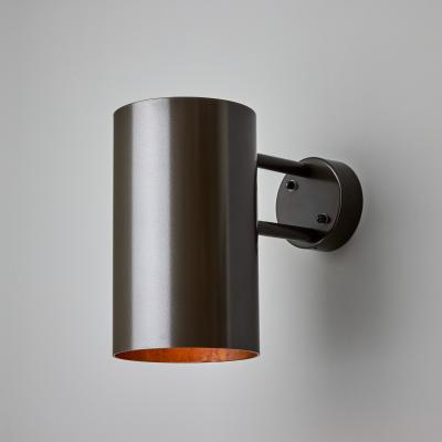 Hans Agne Jakobsson Large Hans Agne Jakobsson C627 Rulle Outdoor Sconce in Painted Bronze