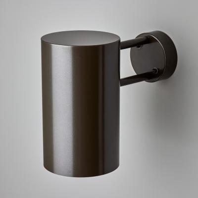 Hans Agne Jakobsson Large Hans Agne Jakobsson C627 Rulle Outdoor Sconce in Painted Bronze