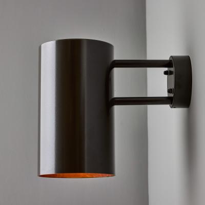 Hans Agne Jakobsson Large Hans Agne Jakobsson C627 Rulle Outdoor Sconce in Painted Bronze