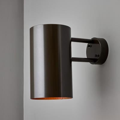 Hans Agne Jakobsson Large Hans Agne Jakobsson C627 Rulle Outdoor Sconce in Painted Bronze