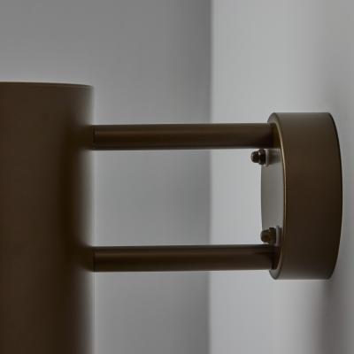 Hans Agne Jakobsson Large Hans Agne Jakobsson C627 Rulle Outdoor Sconce in Painted Brown