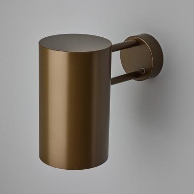 Hans Agne Jakobsson Large Hans Agne Jakobsson C627 Rulle Outdoor Sconce in Painted Brown