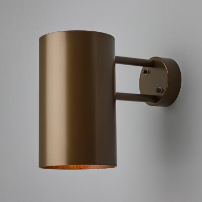 Hans Agne Jakobsson Large Hans Agne Jakobsson C627 Rulle Outdoor Sconce in Painted Brown