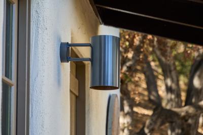 Hans Agne Jakobsson Large Hans Agne Jakobsson C627 Rulle Outdoor Sconce in Painted Steel