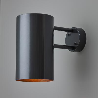 Hans Agne Jakobsson Large Hans Agne Jakobsson C627 Rulle Outdoor Sconce in Painted Steel