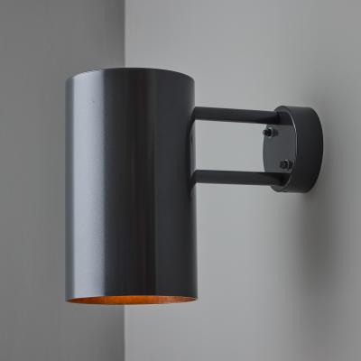 Hans Agne Jakobsson Large Hans Agne Jakobsson C627 Rulle Outdoor Sconce in Painted Steel