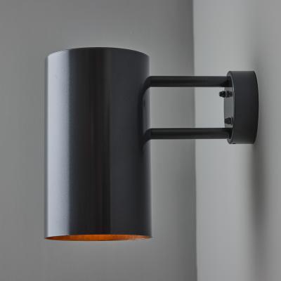 Hans Agne Jakobsson Large Hans Agne Jakobsson C627 Rulle Outdoor Sconce in Painted Steel