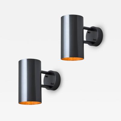 Hans Agne Jakobsson Large Hans Agne Jakobsson C627 Rulle Outdoor Sconce in Painted Steel