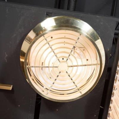 Hans Agne Jakobsson Mid Century Polished Brass Chandeliers by Hans Agne Jakobsson
