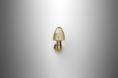 Hans Agne Jakobsson Model V 220 Brass Wall Lamp by Hans Agne Jakobsson Sweden 1960s