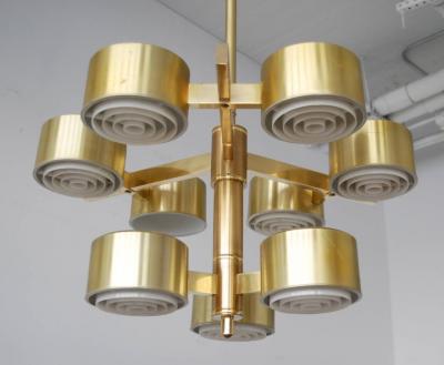 Hans Agne Jakobsson Oversized Chandelier by Hans Agne Jakobsson