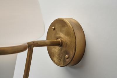 Hans Agne Jakobsson Pair of Brass Wall Lights by Hans Agne Jakobsson Sweden 2nd half of the 20th C