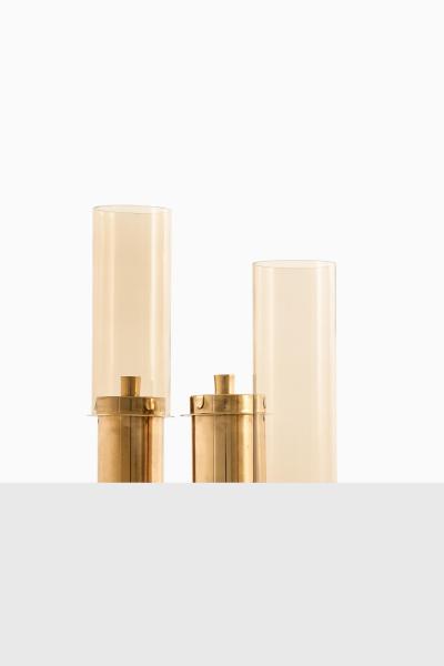 Hans Agne Jakobsson Pair of Candlesticks Model L 40 by Hans Agne Jakobsson 1960s