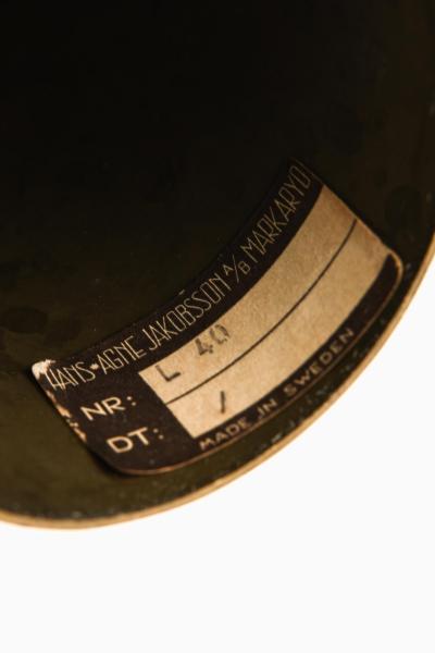 Hans Agne Jakobsson Pair of Candlesticks Model L 40 by Hans Agne Jakobsson 1960s