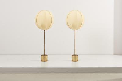 Hans Agne Jakobsson Pair of Floor Lamps by Hans Agne Jakobsson Sweden 1950s