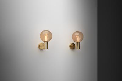 Hans Agne Jakobsson Pair of Hans Agne Jakobsson Model V 149 Wall Lamps Sweden 1960s