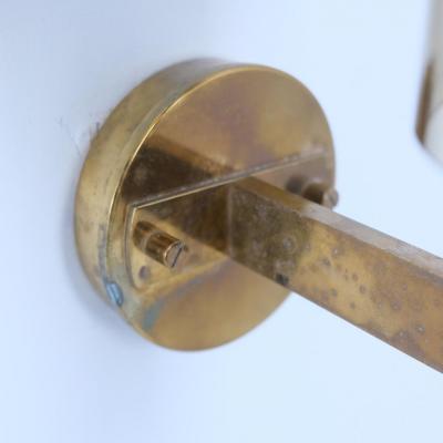 Hans Agne Jakobsson Pair of Hans Agne Jakobsson Scones Model V147 in Glass Brass 1960s