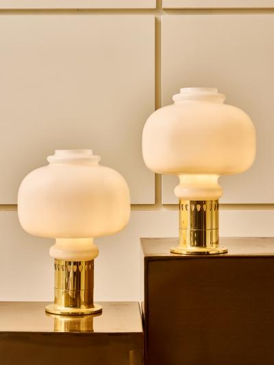 Hans Agne Jakobsson Pair of Oplight Model 20162 Table Lamps by Hans Agne Jakobsson
