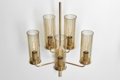 Hans Agne Jakobsson Pair of Sonata Wall Lamps by Hans Agne Jakobsson Sweden circa 1960s