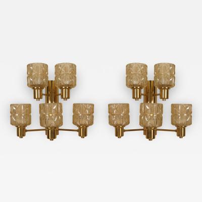 Hans Agne Jakobsson Pair of Swedish 1950s Wall Sconces