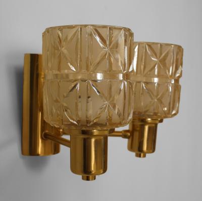 Hans Agne Jakobsson Pair of Swedish 1950s Wall Sconces