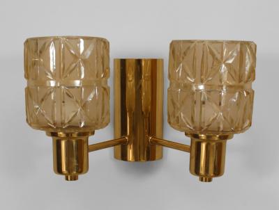Hans Agne Jakobsson Pair of Swedish 1950s Wall Sconces