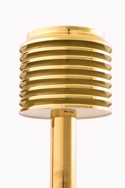 Hans Agne Jakobsson Pair of Table Lamps in Brass by Hans Agne Jakobsson 1950s