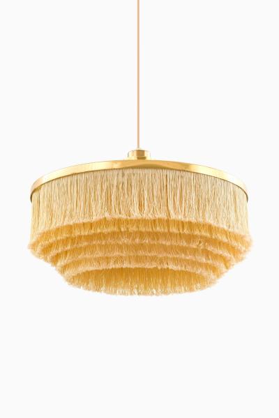 Hans Agne Jakobsson Rare Ceiling Lamp Model T 603 by Hans Agne Jakobsson 1960s