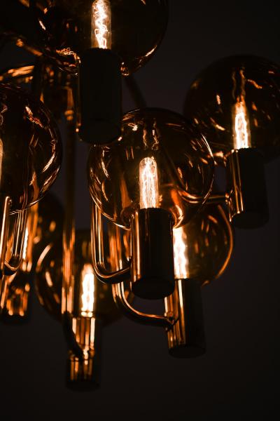 Hans Agne Jakobsson Rare Ceiling Lamp by Hans agne Jakobsson 1960s