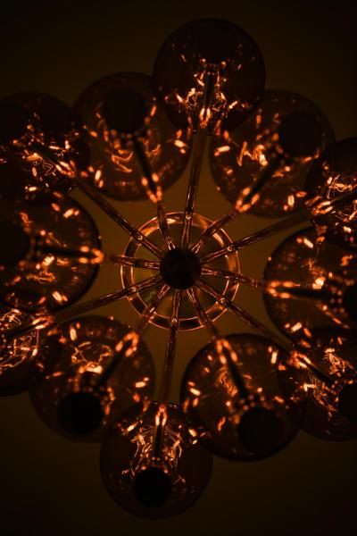 Hans Agne Jakobsson Rare Ceiling Lamp by Hans agne Jakobsson 1960s