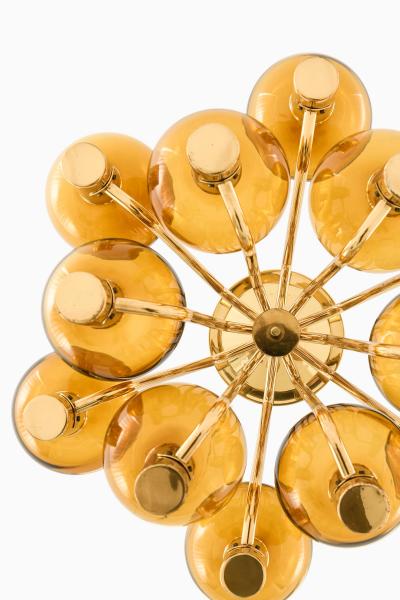 Hans Agne Jakobsson Rare Ceiling Lamp by Hans agne Jakobsson 1960s