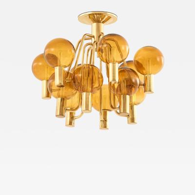 Hans Agne Jakobsson Rare Ceiling Lamp by Hans agne Jakobsson 1960s