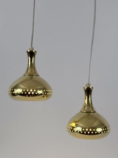 Hans Agne Jakobsson Set of Two Elegant Pendant Lamps by Hans Agne Jakobsson for AB Markaryd Sweden