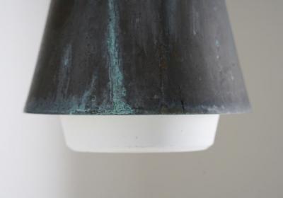 Hans Agne Jakobsson Swedish Outdoor Wall Lamps in Copper by Hans Agne Jakobsson