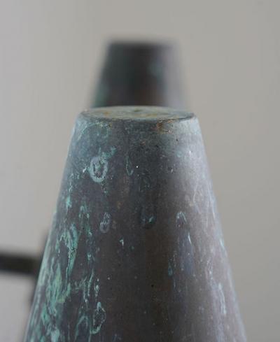 Hans Agne Jakobsson Swedish Outdoor Wall Lamps in Copper by Hans Agne Jakobsson