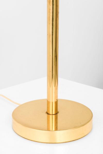 Hans Agne Jakobsson Table Lamp in Brass and Silk Fringes by Hans Agne Jakobsson 1950s