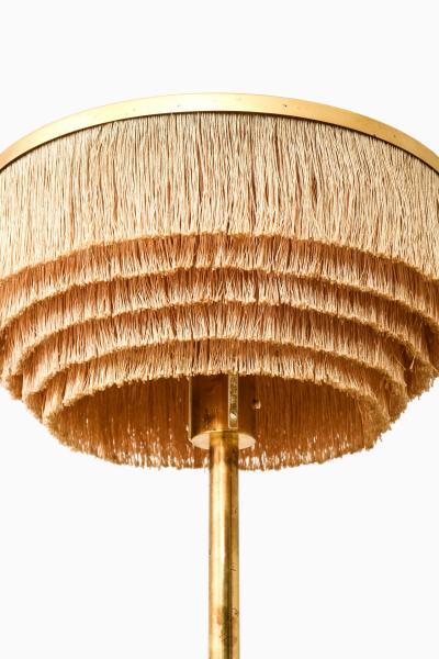 Hans Agne Jakobsson Table Lamp in Brass and Silk Fringes by Hans Agne Jakobsson 1950s