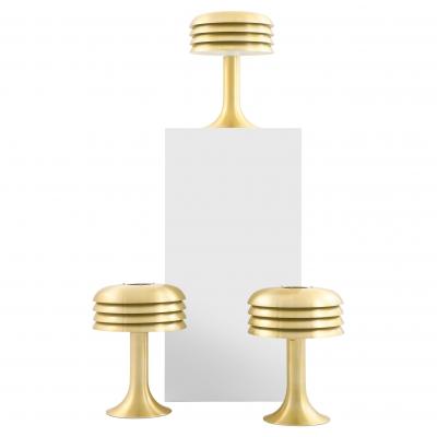 Hans Agne Jakobsson Table Lamp in Brass by Hans Agne Jakobsson 1950s